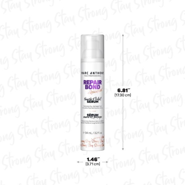 Marc Anthony Hair Serum for Frizzy & Damaged Hair, Repair Bond + Rescuplex Strength & Protect Serum - 3.2 fl oz - Image 7