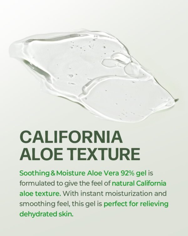 NATURE REPUBLIC Soothing and Moisture Aloe Vera 92 Percent Soothing Gel(tube) - Image 3
