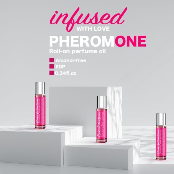 Roll-on Perfume oil for Her Infused Pheromone Cologne for Women 0.34fl.oz(10mL) EDP Scent Alcohol-free-TSA Ready - Image 5