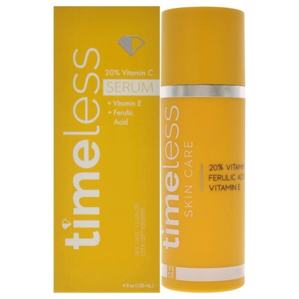 Timeless Vitamin C Plus E 20 Percent Ferulic Acid Serum Serum Unisex 4 oz - Image 2