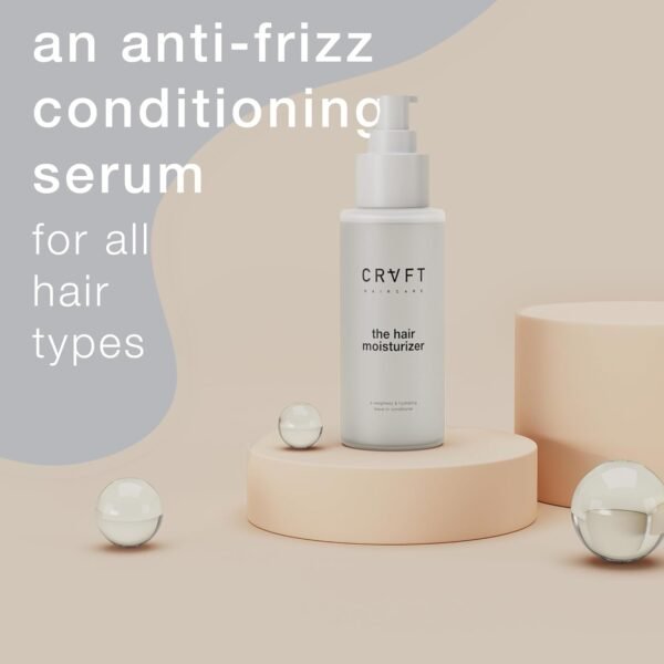 CRVFT Daily Leave-in Conditioner for Women [OIL] | Hair Serum/Moisturizer | For Dry and Damaged Hair | Anti Frizz Argan Oil Serum Scented [3.38oz] - Image 5