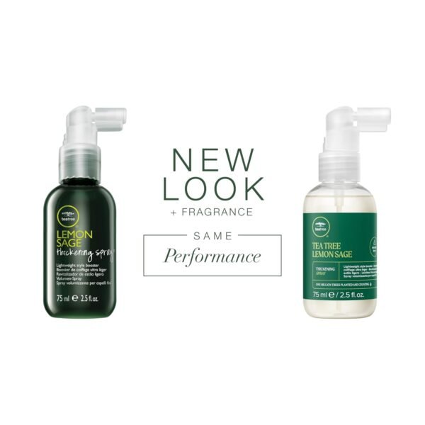 Tea Tree Lemon Sage Thickening Spray, Builds Body + Boosts Volume, For Fine Hair - Image 3