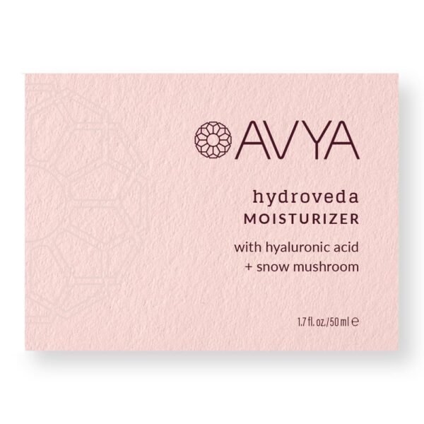 AVYA Hydroveda Moisturizer (1.7oz) - Advanced Ayurvedic Skincare/Hyaluronic Acid with Snow Mushroom/Soothes and Hydrates for Youthful Skin - Image 6