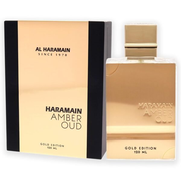 Al Haramain Amber Oud Gold Edition EDP Spray for Unisex - Arabian Perfume for Women and Men - Long Lasting Arabic Perfume - Vanilla and Woody Fragrance - Eau de Parfum - 4 oz - Image 6