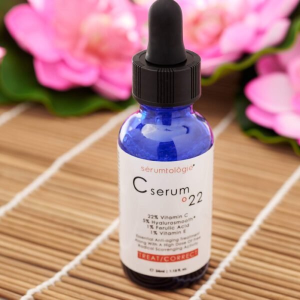 C Serum 22 – Pure Vitamin C Serum for Face with Hyaluronic Acid & Ferulic Acid | Potent Anti-Aging Serum for Dark Spots, Fine Lines and Wrinkles | Brightening Serum - 1.15 Fl Oz - Image 10