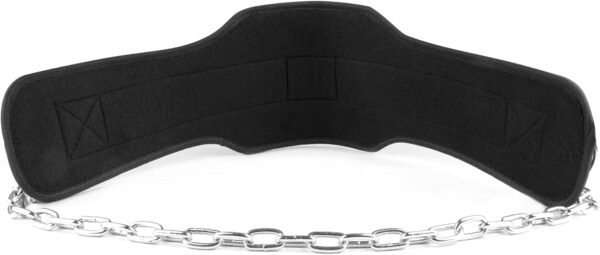 Dip Belt - Strength Nylon Dip Belt - Ideal Weighted Belt for Pull ups and Chin Ups Belt - Neoprene Padded Weighted - Dips Squats and Weightlifting for Men and Women - Image 8
