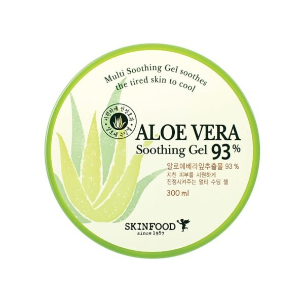 Skinfood Aloe Vera Soothing Gel 93%, 10.14 fl oz (300 ml) - Image 2