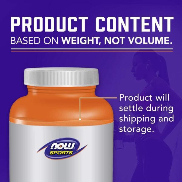 NOW Foods Sports Nutrition, Creatine Monohydrate Powder, Mass Building*/Energy Production*, 8-Ounce - Image 6