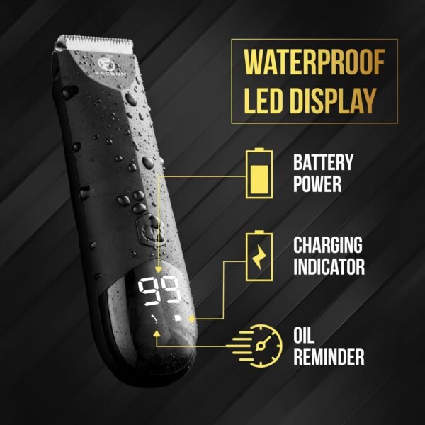 Manscape Ball Trimmer for Men - Ball Shaver for Men, Men's Groin Trimmer, Manscaping Kit Groin Shaver Body Trimmer for Men Pubic Hair - Image 6