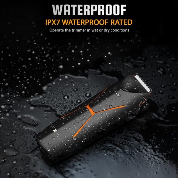 Electric Body Hair Trimmer for Men - Cordless Mens Ball Shaver, Waterproof Men's Groin Groomer, Replaceable Ceramic Blade Pubic Grooming, Rechargeable Balls Razor for Shower,Safe Shaving Bodygroom - Image 4