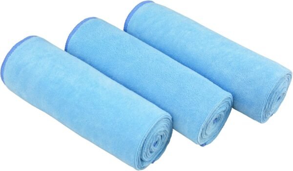 16" x 32"Gym Towels for Men & Women Microfiber Sports Towel Set Fast Drying & Absorbent Workout Sweat Towels for Fitness,Yoga, Golf,Camping 3-Pack Gift - Image 4