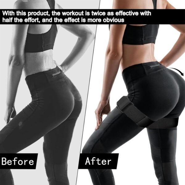 Booty Bands, Booty Bands for Working Out,Blood Flow Restriction Bands,Adjustable BFR Training Bands,Best Fabric Resistance Bands for Exercising Your Butt, Squat, Thigh, Fitness - Image 5
