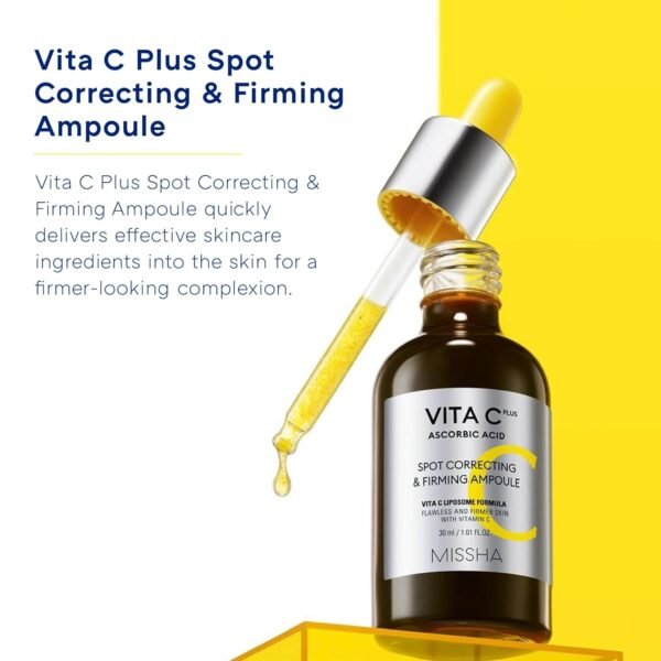 MISSHA VITA C Plus SPOT Correcting & Firming SERUM AMPOULE (30ML) - Image 4
