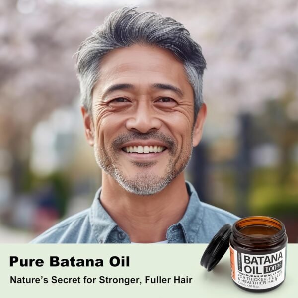 Batana Oil for Hair Growth, Batana Oil Organic 100%, Hair Growth Oil for Frizz, Split Ends, Texture & Shine (4.06 Fl oz, Original) - Image 7