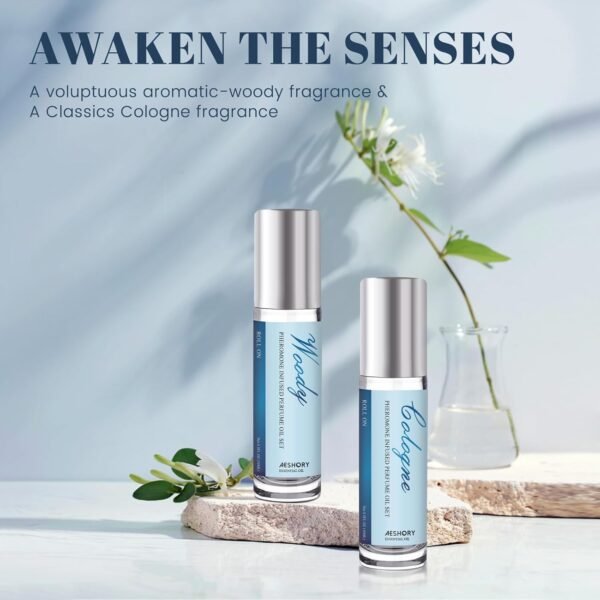 Aeshory Pheromone Perfume for Men - 2 Pcs Roll-On Fragrance Pheromone Cologne, Long-Lasting Pheromone Perfume Oil - Image 5