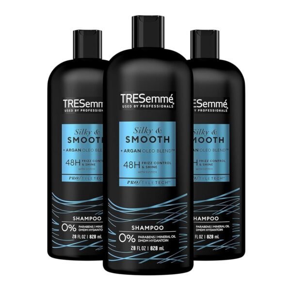 TRESemmé Anti-Frizz Shampoo 3 Count For Frizzy Hair Formulated With Pro Style Technology 28 Fl Oz - Image 2