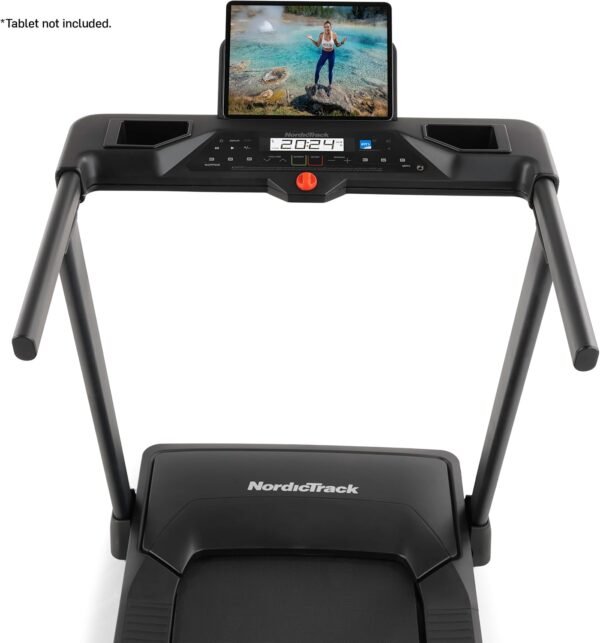 NordicTrack T Series: Perfect Treadmills for Home Use, Walking or Running Treadmill with Incline, Bluetooth Enabled, 300 lbs User Capacity - Image 3