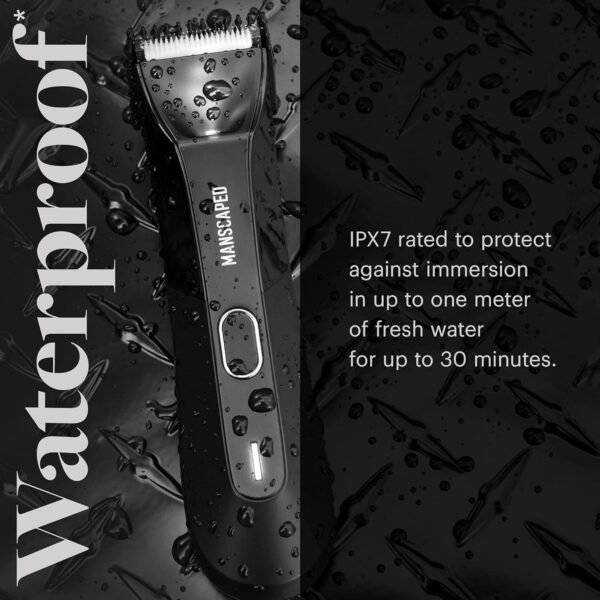 MANSCAPED® The Perfect Duo 4.0 Contains: The Lawn Mower® 4.0 Waterproof Electric Body Hair Trimmer and The Weed Whacker® 2.0 Nose and Ear Hair Trimmer - Image 5