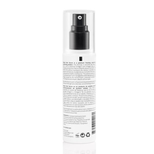MOEHAIR Anti Frizz Hair Serum | Infused with Maracuja Oil and Protein | Hair Serum for Frizzy Hair | Paraben and Sulfate-Free Hair Smoothing Serum | For Strong and Silky Hair (3.38 Fl. Oz) - Image 8