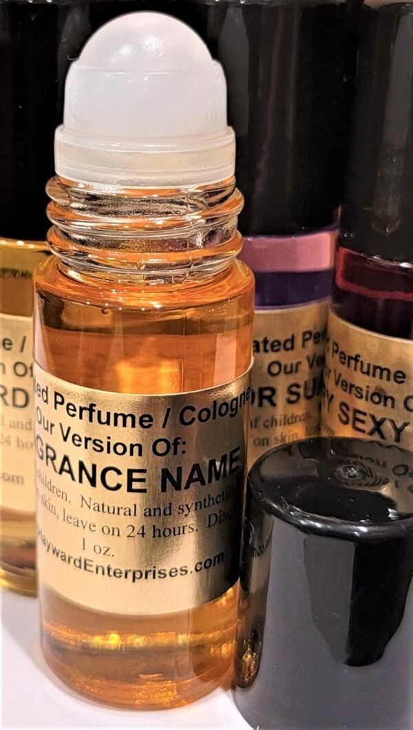 Brand Perfume Oil Comparable to JOVAN MUSK for Women, Fragrance Rendition, Eau de Parfum, 1 oz. (30ml) Glass Roll on - Image 2
