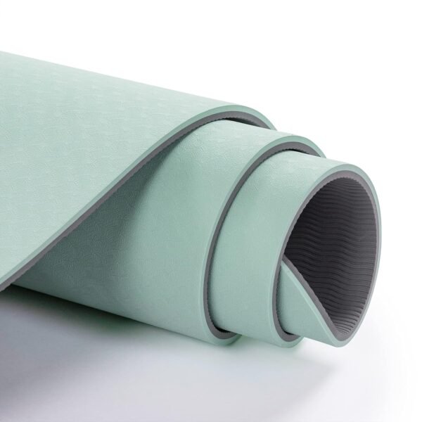 UMINEUX Yoga Mat Extra Thick 1/3'' Non Slip Yoga Mats for Women Eco Friendly TPE Fitness Exercise Mat with Carrying Sling & Storage Bag - Image 5