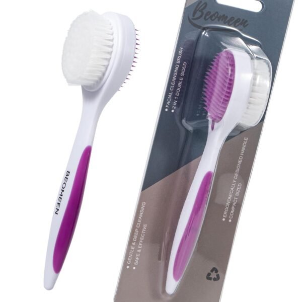 Silicone Exfoliating Face Scrubber, 2 Pack Facial Cleansing Brush Handheld Face Exfoliator Scrubber Double Side Face Brush Cleanser for Deep Cleansing, Blackhead Makeup Removal - Image 2