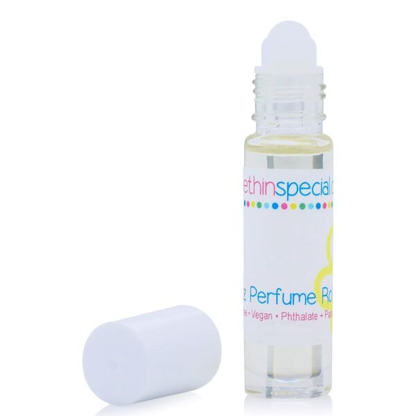 Jasmine Musk Perfume Roll On .33oz/10ml - Jasmine, Vanilla, Soft Musk Scent - Vegan + Cruelty-Free - Image 3