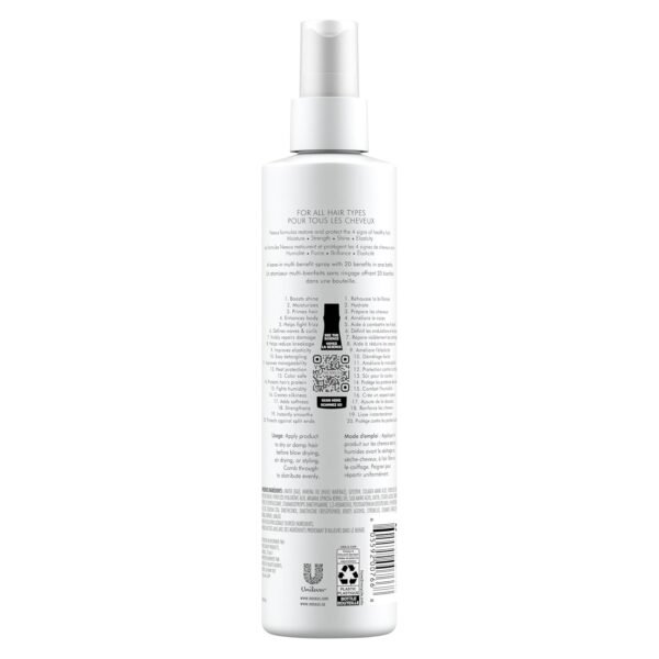 Nexxus Humectress Leave-In Conditioner Spray 20-in-1 Perfector for Dry Hair With Biotin & Hyaluronic Acid 9oz - Image 3