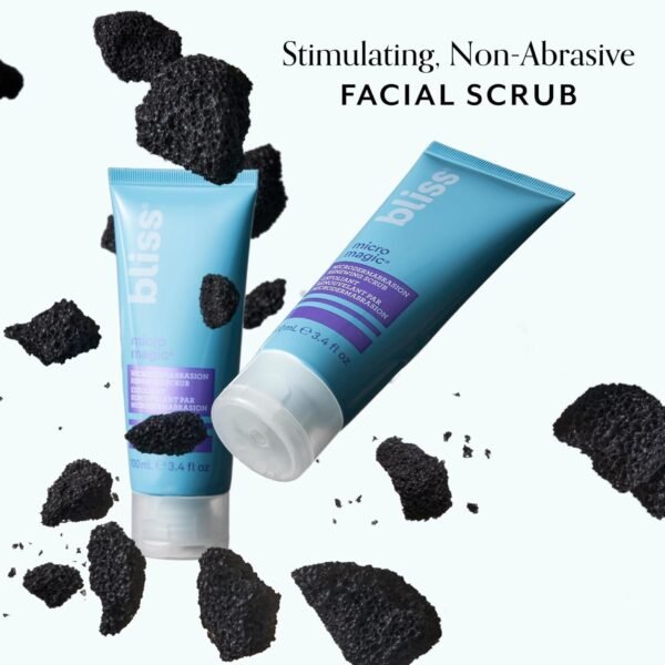 bliss Micro Magic | Skin-renewing Microdermabrasion Scrub | Straight-from-the-Spa | Tightens Pores & Brightens Skin | Paraben Free, Cruelty Free | 3.4 fl oz - Image 7