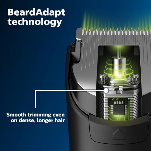 Philips Norelco Multigroom Series 9000-21 Piece Men's Grooming Kit for Beard, Body, face, Nose, Ear Hair Trimmer - Image 5