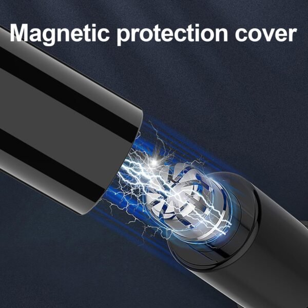 Rechargeable Ear and Nose Hair Trimmer -Professional Painless Eyebrow & Facial Hair Trimmer for Men Women, Nose Hair Trimmer for Men (Black) - Image 9