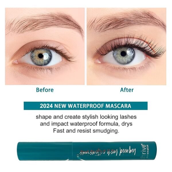 T/h/rive Mascara Liquid Lash Extensions, Long-Lasting Volumizing Lengthening Formula - Image 3