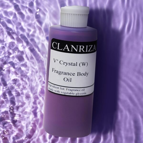 V' Crystal Natural Fragrance Body Oil - Pure & Natural Long-Lasting Perfume Oil for Women - Scented Body Oil for Skin - All-Day Fragrance & Body Care - Ideal Gift - Image 9