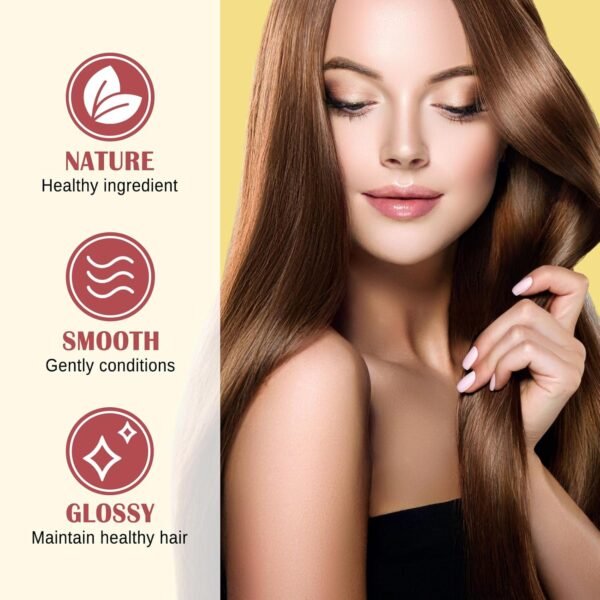 2PCS Coconut Heat Protection Spray - Thermal Protector for Hair, Travel Size, Paraben & Dye Free Treatment - Image 5