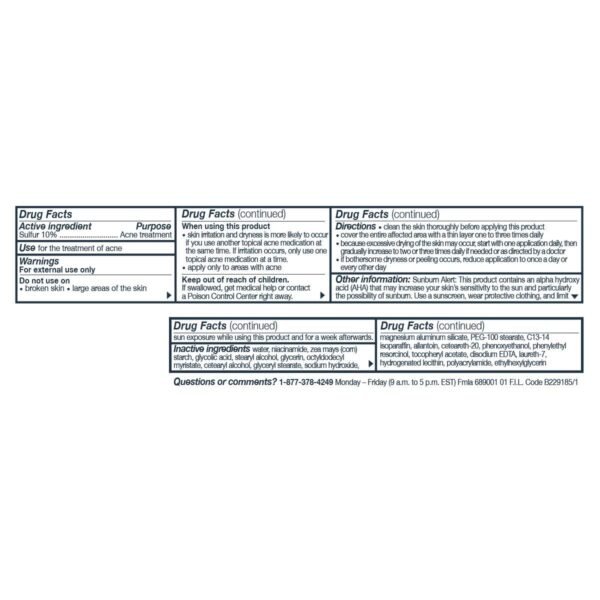 Vichy Normaderm S.O.S Acne Rescue Spot Corrector, 10% Sulfur & Glycolic Acid & Niacinamide, Blackhead Remover & Acne Spot Treatment For Face, Helps Clear & Prevent, Paraben & Oil Free - Image 11