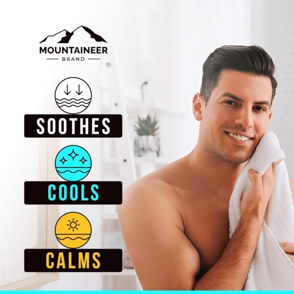 Mountaineer Brand All Natural Post Shave Balm | Soothes, Cools, and Refreshes Sensitive Skin After Shaving | Aftershave Lotion For Men | Calms Irritation | Smokey Bourbon Scent | 2oz - Image 7
