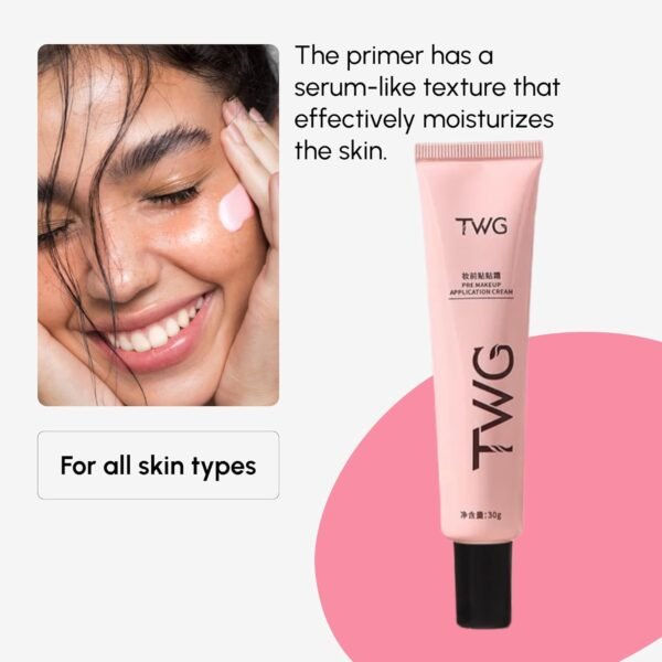 Pore Minimizing Face Primer, Long-Lasting BB Cream, Makeup Primer & Moisturizing Face Cream for Smooth, Flawless Skin - Image 5