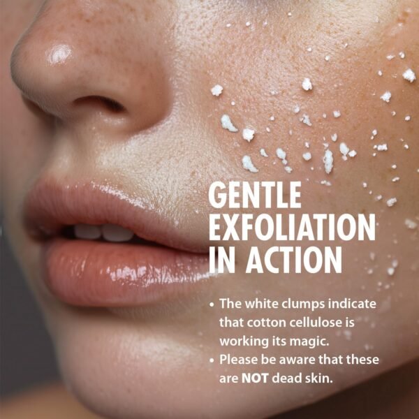 Ebanel Exfoliating Face Scrub Peeling Gel, Brightening Moisturizing Cleanser, Dead Skin Remover for Face, Exfoliating Facial Wash with Centella, Hyaluronic Acid, Vitamin C & E - Image 5