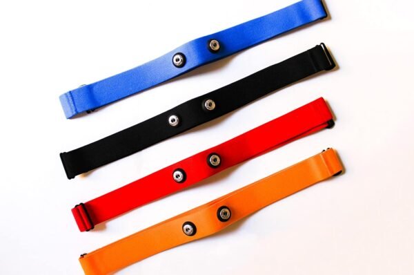 Replacement Heart Rate Chest Monitor Strap, Compatible with Frontier X2 Wahoo Tickr Polar Garmin HRM Coospo - Image 4