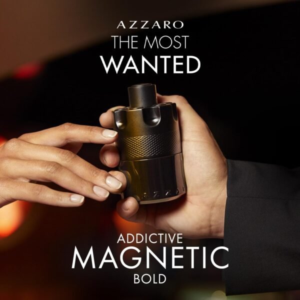 Azzaro The Most Wanted Eau de Parfum Intense - Woody & Seductive Mens Cologne - Fougère, Ambery & Spicy Fragrance for Date Night - Lasting Wear - Luxury Perfumes for Men - Image 4