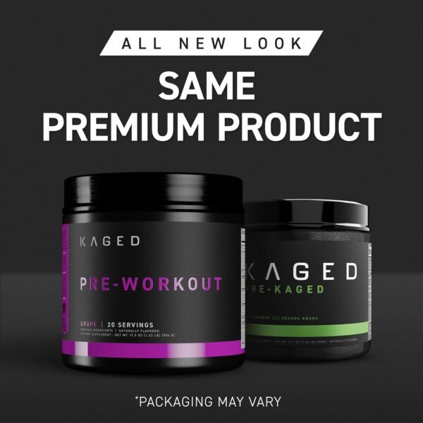 Kaged Pre-Kaged Sport Pre Workout Powder | Blue Razz | Energy Supplement for Endurance | Cardio, Weightlifting Sports Drink | 20 Servings - Image 9