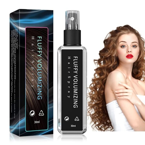 100ml Fluffy Volumizing Hair Spray, Extra-Volume Magic Spray, Instant Volumizing with Non-Greasy & Non-Sticky, Long-lasting Bright, Suitable For All Hairstyles - Image 2