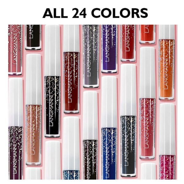 WAQIA 24Pcs Matte Liquid Lipstick Set Waterproof Lip Gloss Kit Long Lasting Lipgloss Kit - Image 10