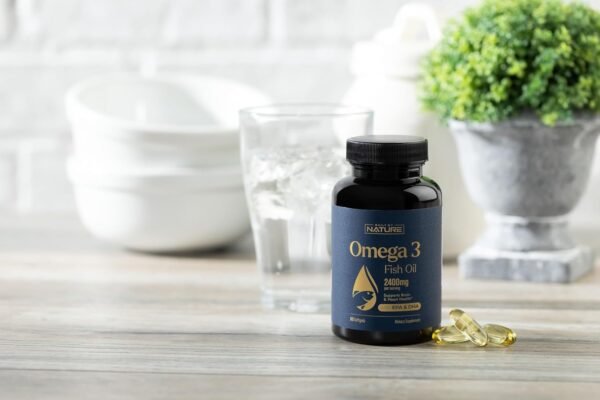 Omega 3 Fish Oil Supplement – 2400mg Fish Oil with EPA & DHA Omega-3 Fatty Acids from Sustainably Sourced Wild Caught Peruvian Anchovy - Heart & Brain Health Support - Non-GMO - 60 Softgels - Image 10