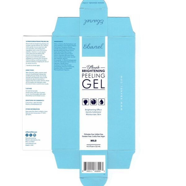 Ebanel Exfoliating Face Scrub Peeling Gel, Brightening Moisturizing Cleanser, Dead Skin Remover for Face, Exfoliating Facial Wash with Centella, Hyaluronic Acid, Vitamin C & E - Image 8