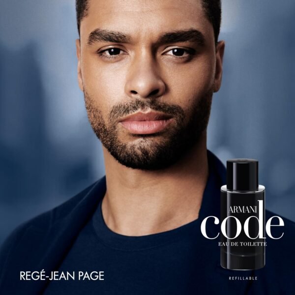 Armani Beauty- Code - Eau de Toilette - Cologne for Men - Ambery Woody Fragrance - Citrus, Lavandin, Tonka Bean Notes - Image 5