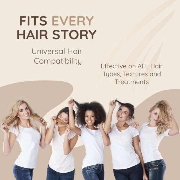 Vitamins Keratin Protein Hair Serum - Anti Frizz Control Hair Oil Repair Treatment - Gloss Shine & Heat Protectant for Frizzy Dry Damaged Locks - Image 8