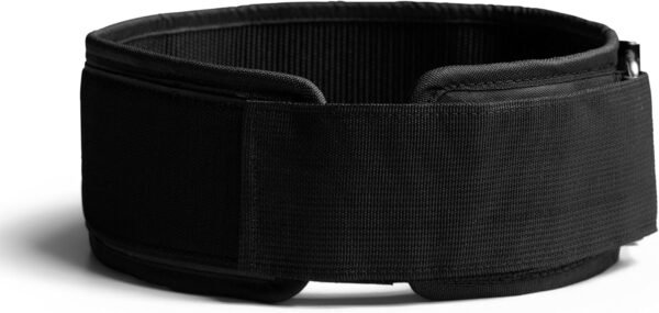 Gymreapers Quick Locking Weightlifting Belt for Bodybuilding, Powerlifting, Cross Training - 4 Inch Neoprene with Metal Buckle - Adjustable Olympic Lifting Back Support - Image 7