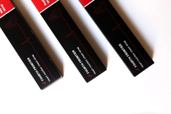 Replacement Heart Rate Chest Monitor Strap, Compatible with Frontier X2 Wahoo Tickr Polar Garmin HRM Coospo - Image 3