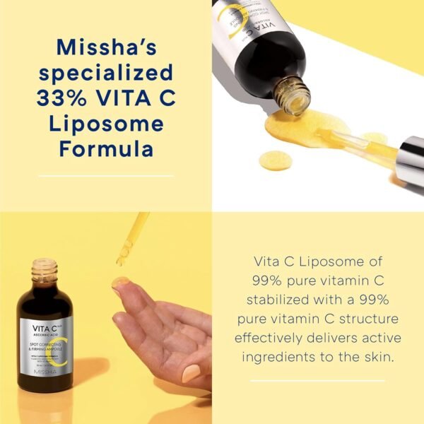 MISSHA VITA C Plus SPOT Correcting & Firming SERUM AMPOULE (30ML) - Image 6